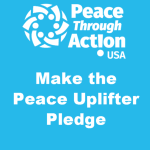 Peace Uplifter Pledge Webpage Banner