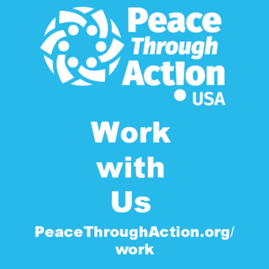 Work with Peace Through Action Webpage Banner