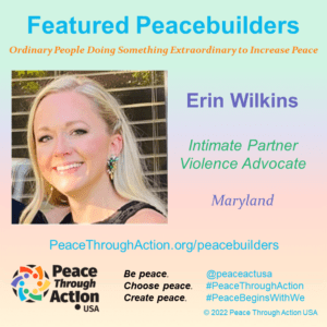 Erin Wilkins Featured Peacebuilder